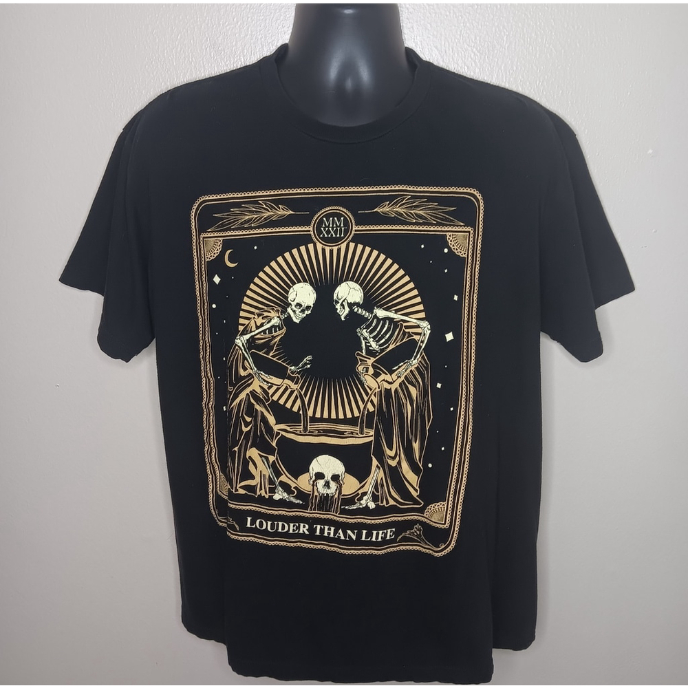 Louder Than Life Music Festival Adult XL Concert Band T-shirt NIN Slipknot Kiss